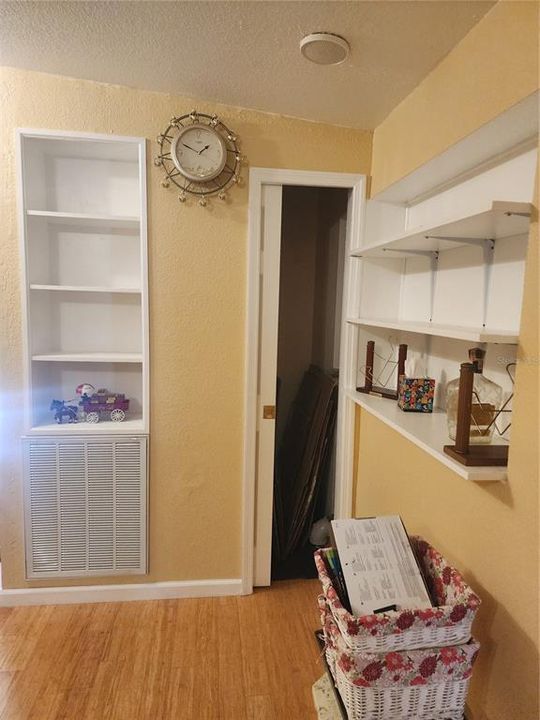 SIDE ENTRY FOYER WITH STORAGE AND HIDDEN CLOSET