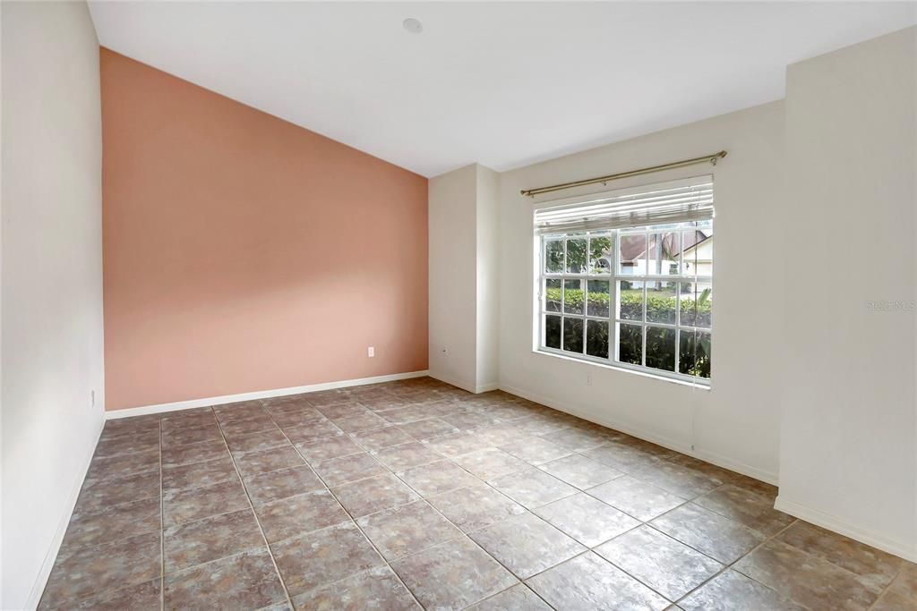 Formal living room to the right of the foyer.