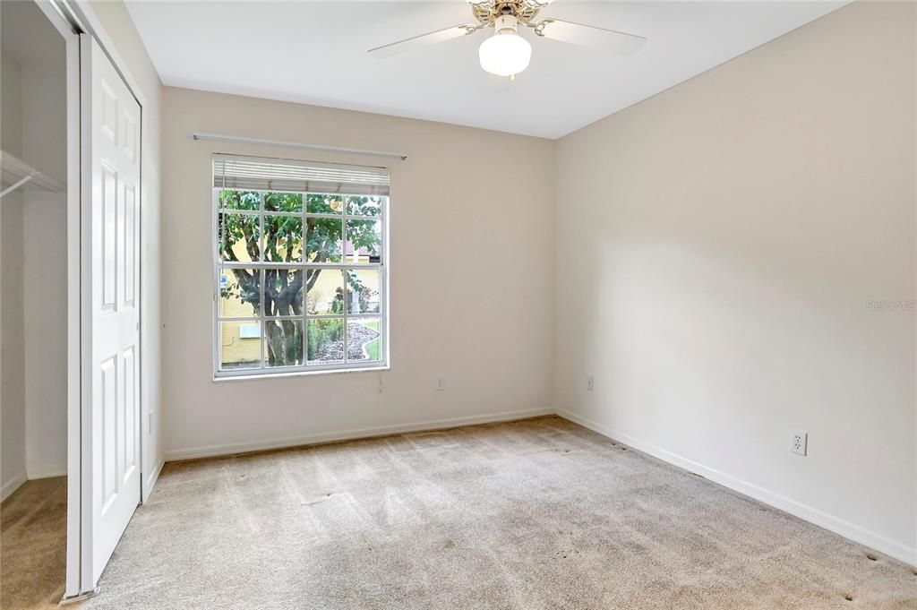 Split floor plan. 2nd bedroom.