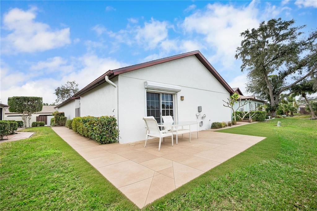 Virtually Staged Patio