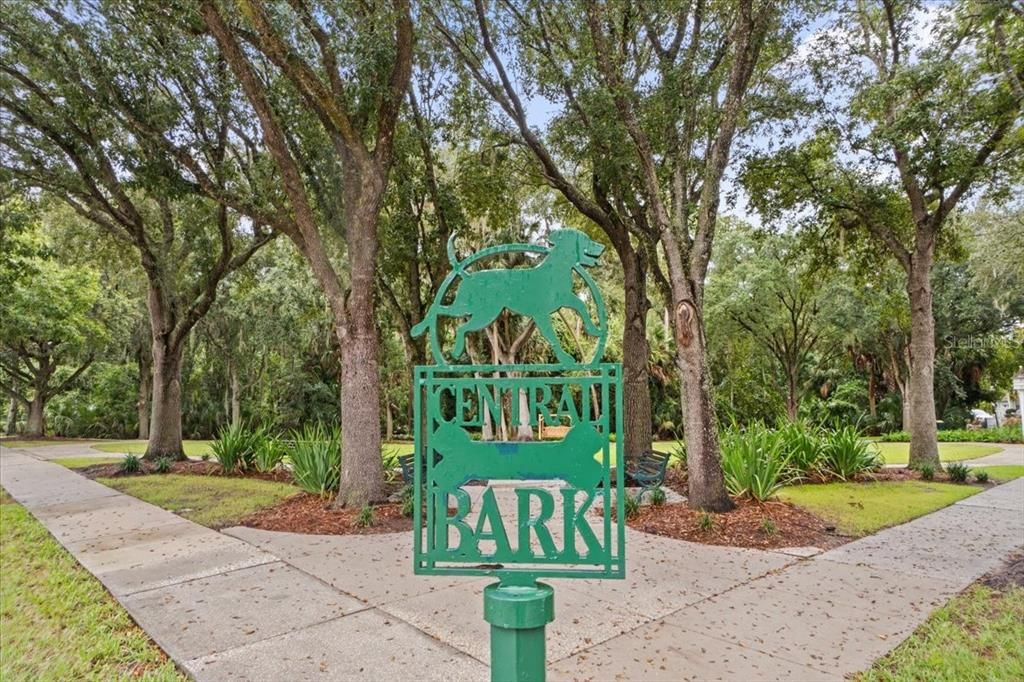 Central Bark Park on the street