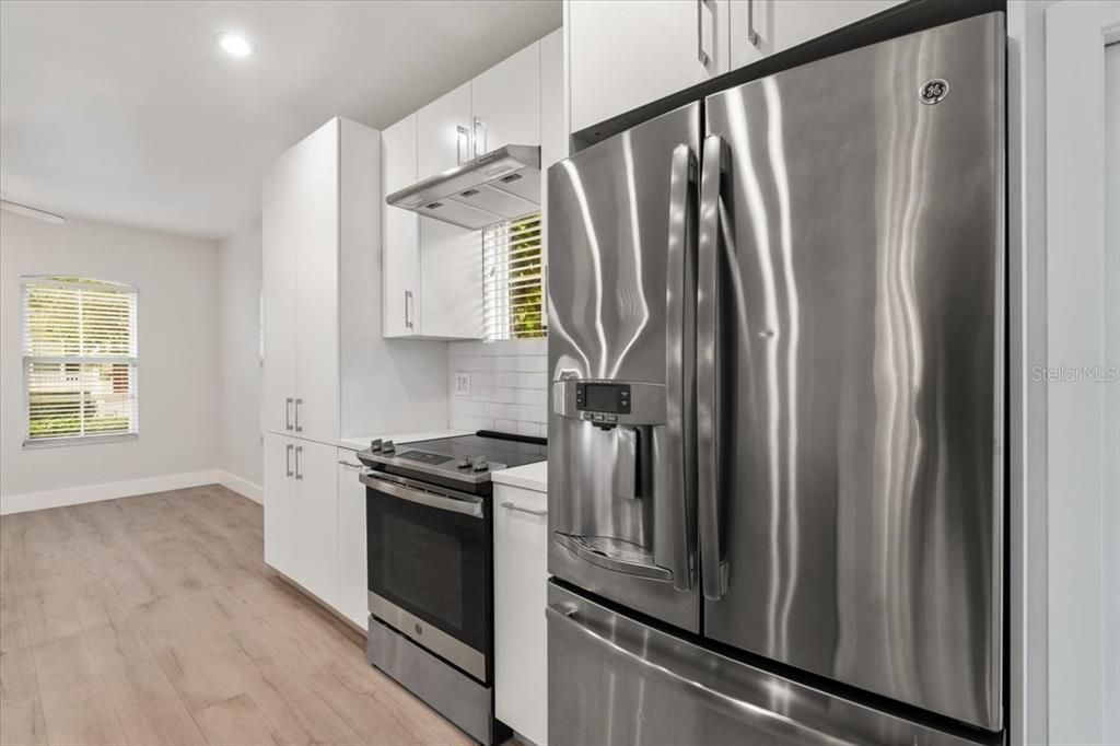 Kitchen with Stainless Steel Appliances