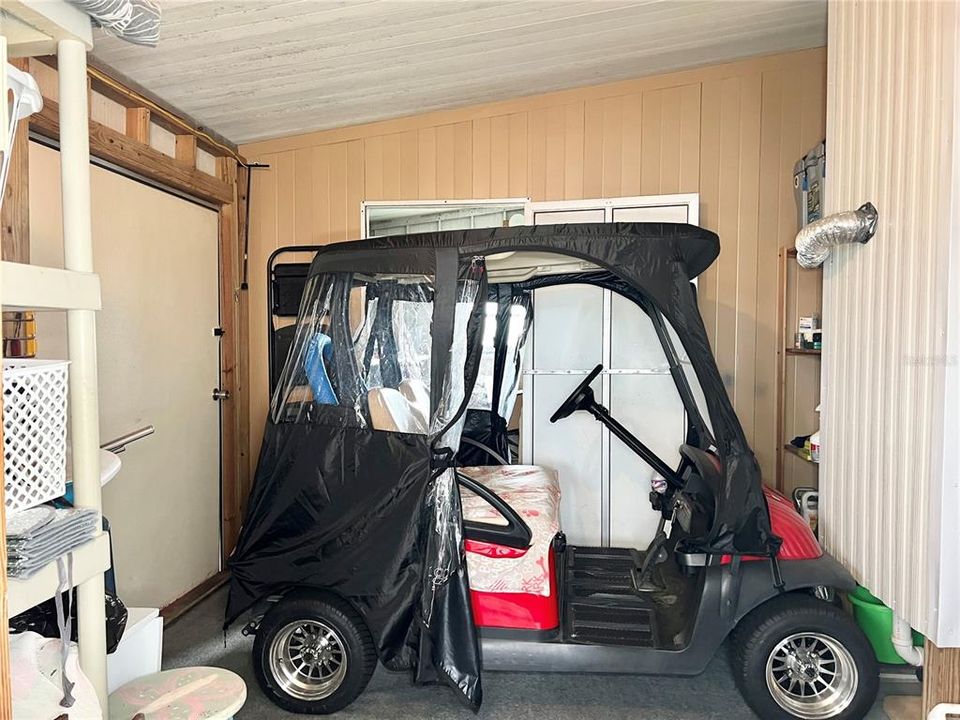 Golf Cart Storage, Golf Cart Sold Separately