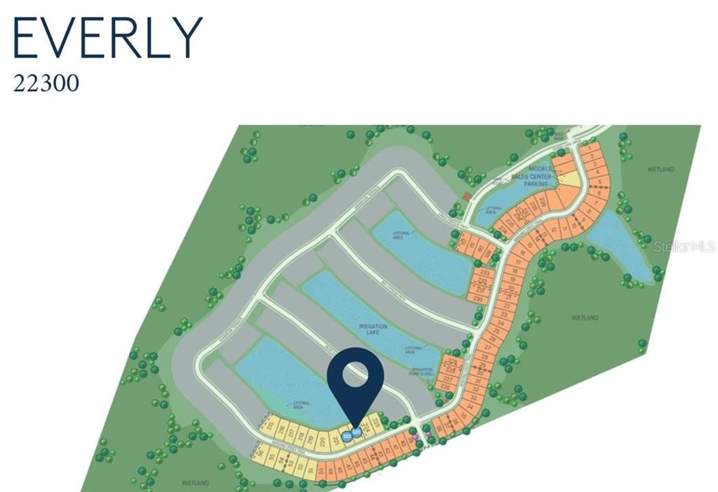 Site map: Lot 223