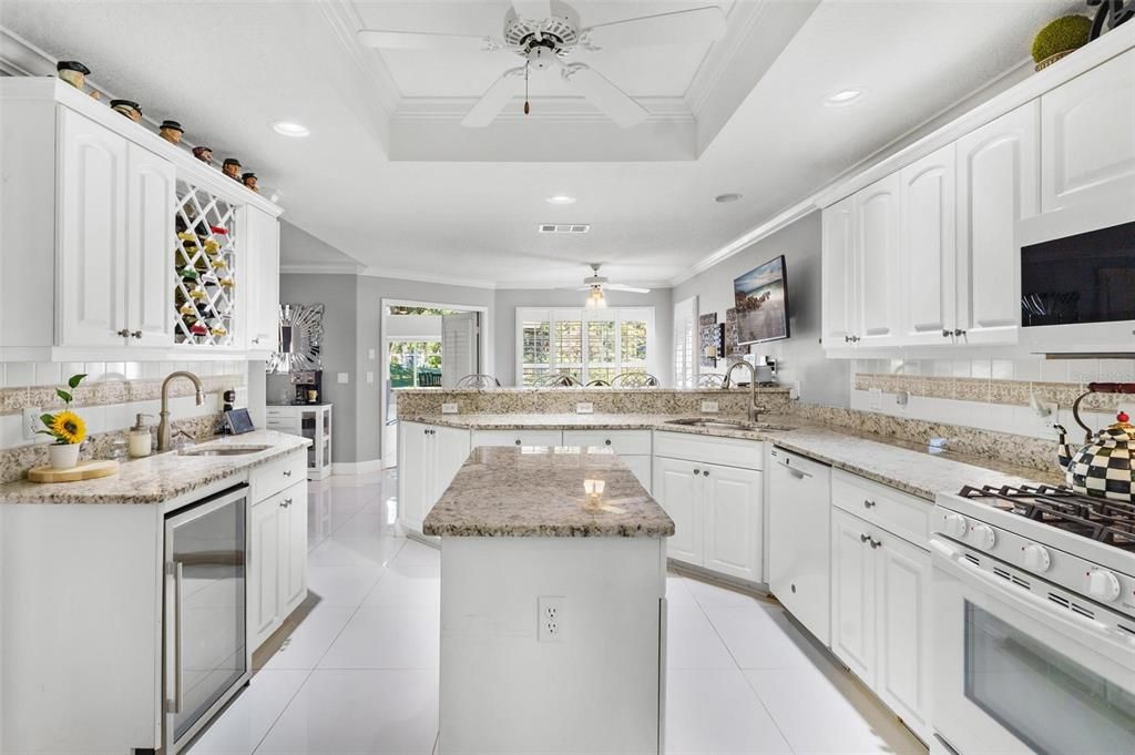 Kitchen with Custom Cabinetry