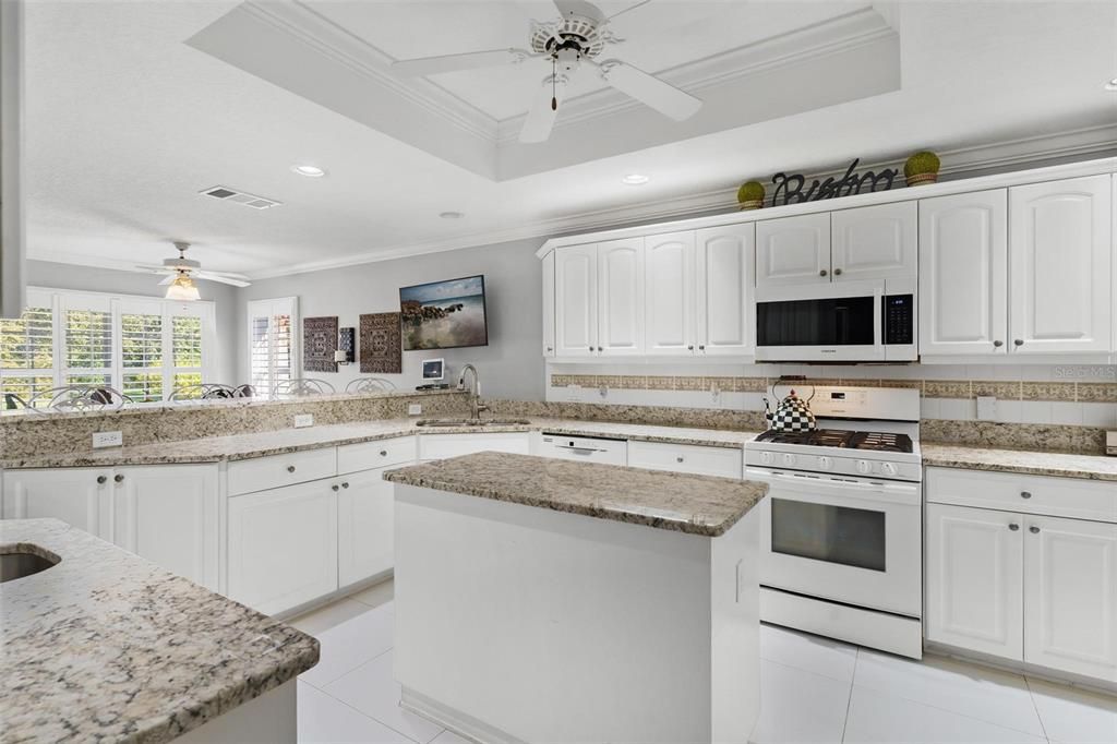 Kitchen with Quartz Countertops