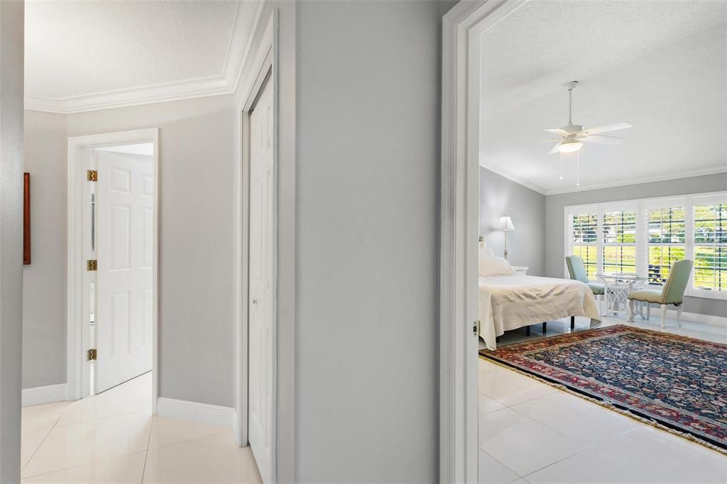 Hallway leading to Primary Bedroom