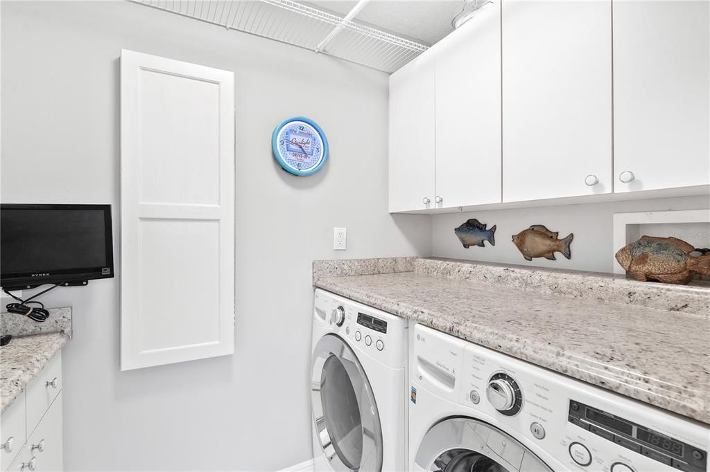 Laundry Room with Plenty of Storage