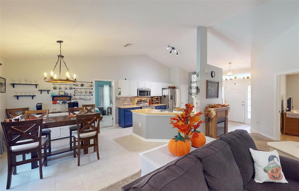 View into Dining & Kitchen