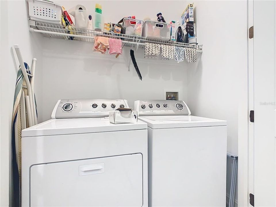 Second Level Laundry Closet