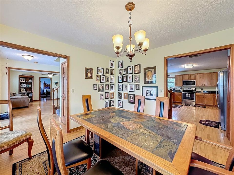 Formal dining room.