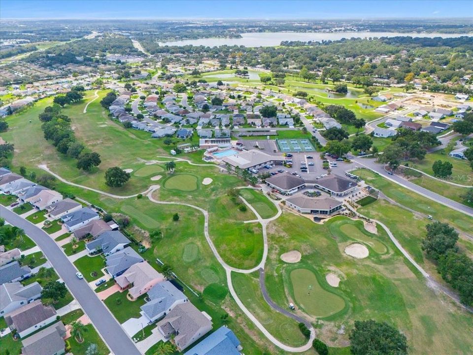 Golf Course, looking southwest toward Lake Gibson, with Swallow Dr on left of photo.