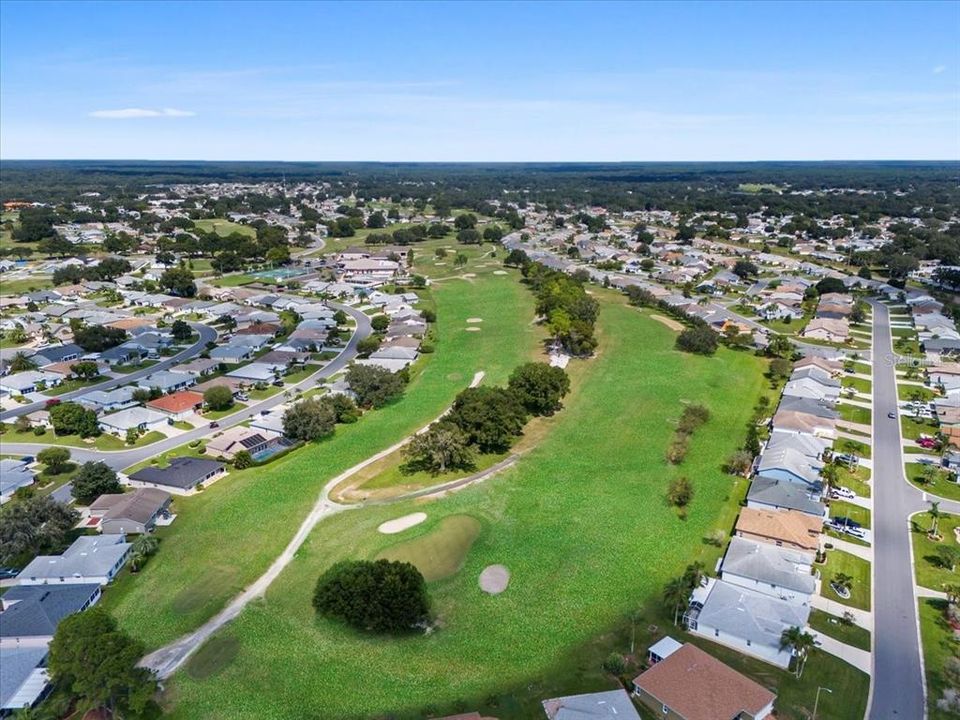 Golf Course, looking northwest with Mallard on left and Swallow on right