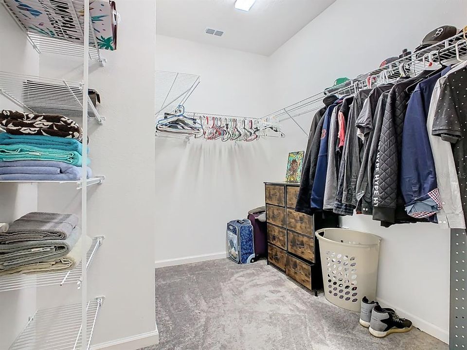 Primary Walk-in Closet