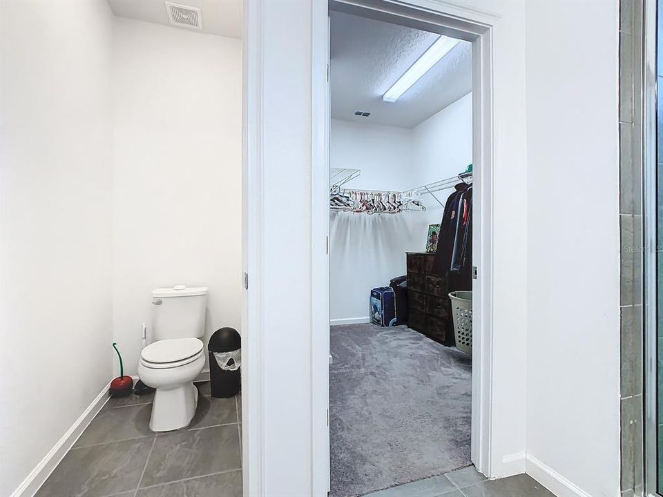 Primary Bathroom & Walk-in Closet