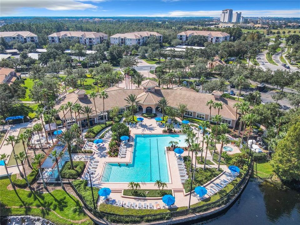 Play a round of golf in ChampionsGate and then come back and cool off in the pool.