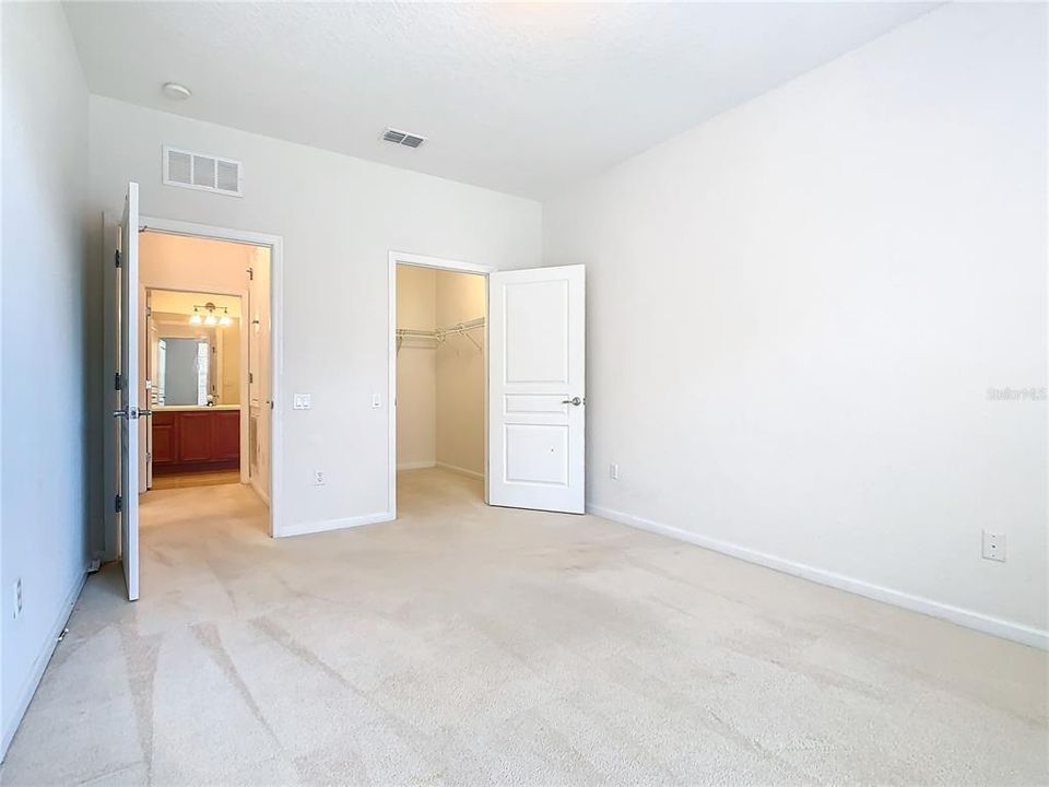 Another view looking toward the walk-in closet out to the halway.