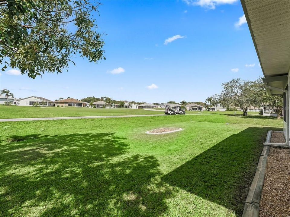 VIEW OF THE GOLF COURSE