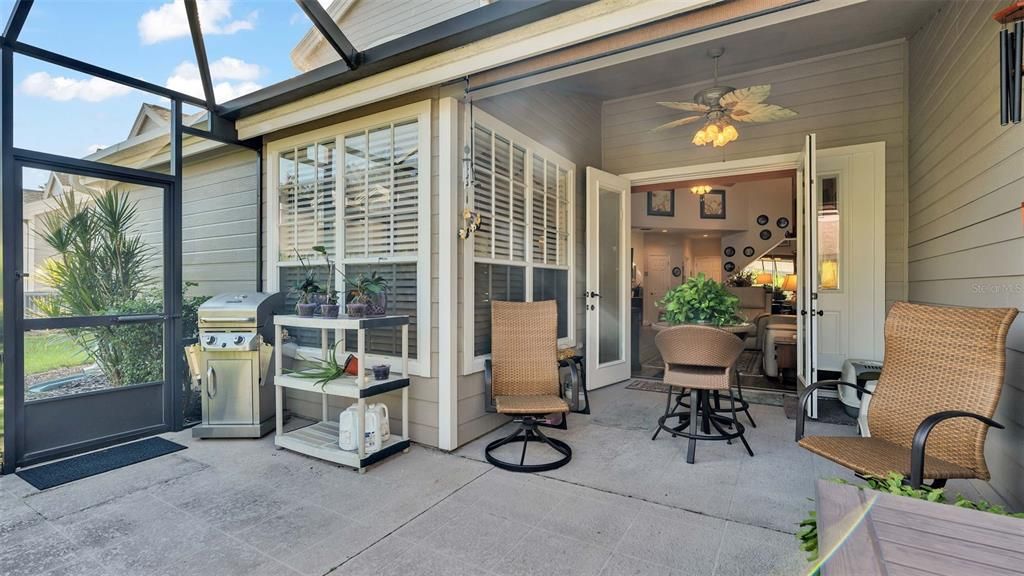 Relax on the Screened lanai