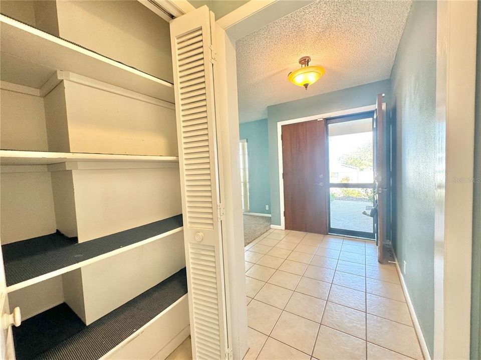 Pantry in hallway