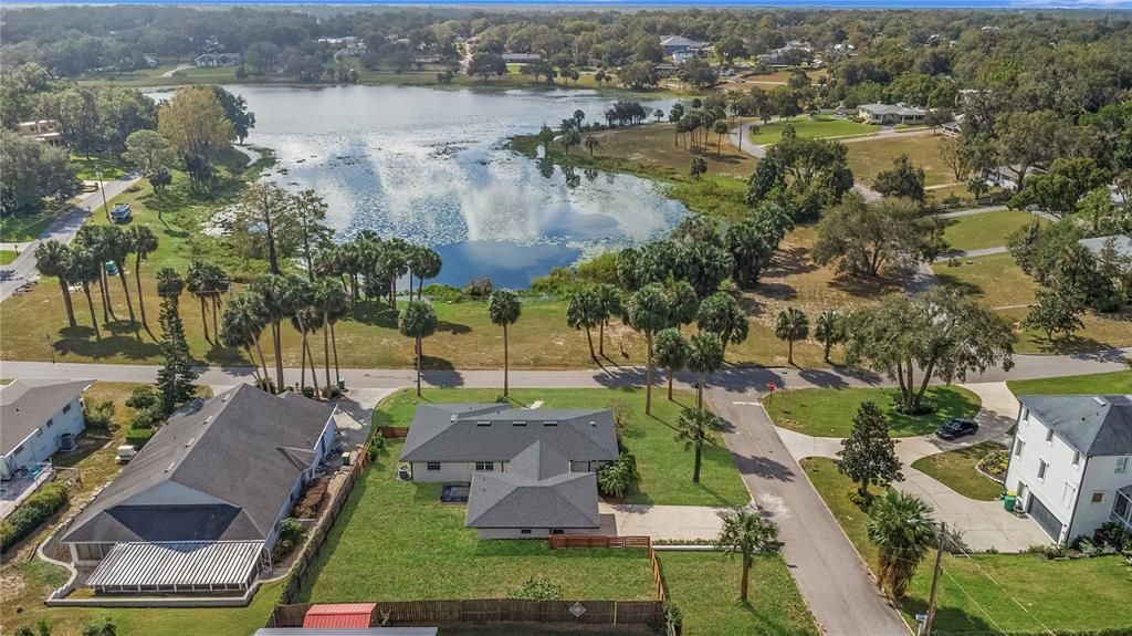 Incredible location including the land frontage on Lake Gracie!