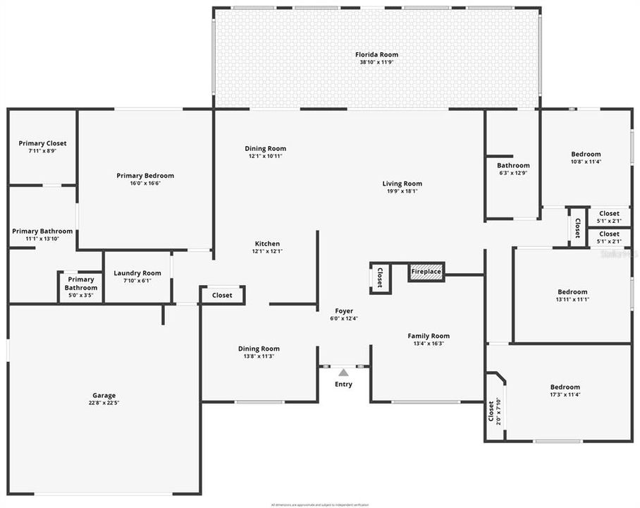 На продажу: $490,000 (4 спален, 2 ванн, 2834 Квадратных фут)