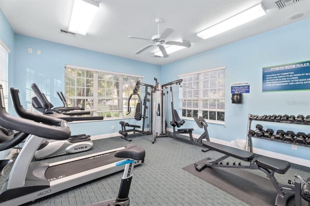 Claremont Park fitness center