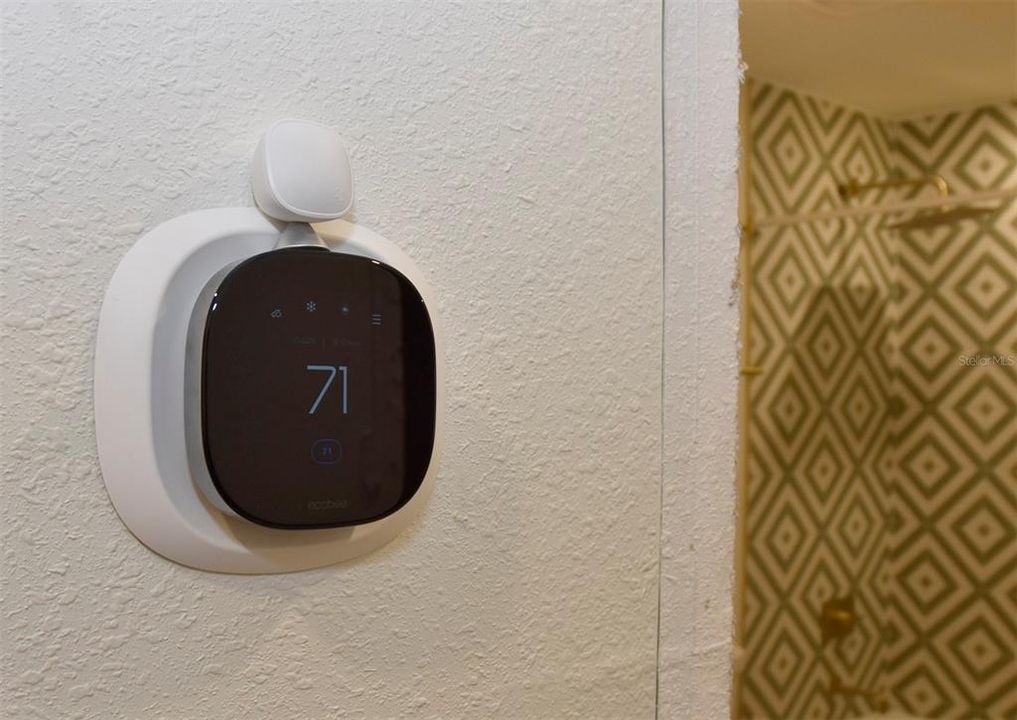 Smart thermostat.