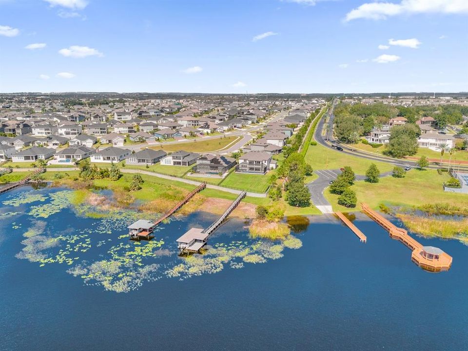 Aerial View of Backyard