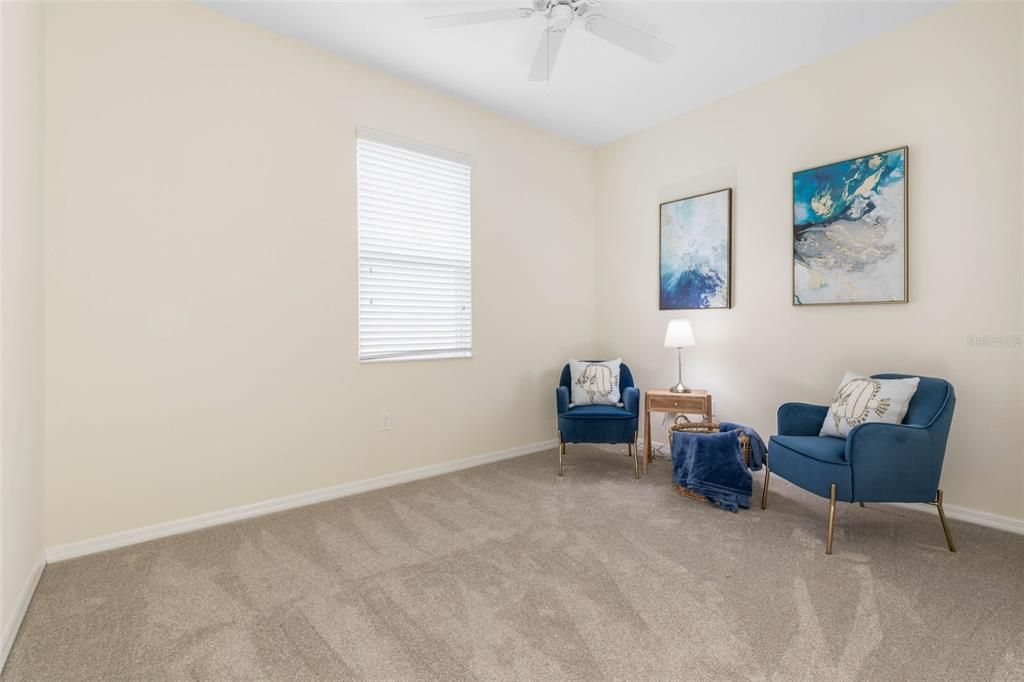 Main bedroom sitting area.