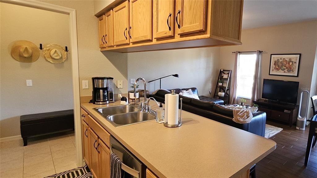 Upper cabinets in Kitchen for extra storage