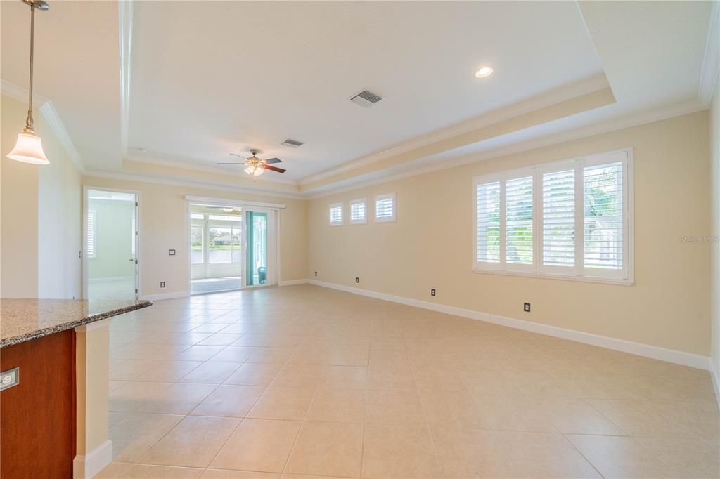 dining room to living room