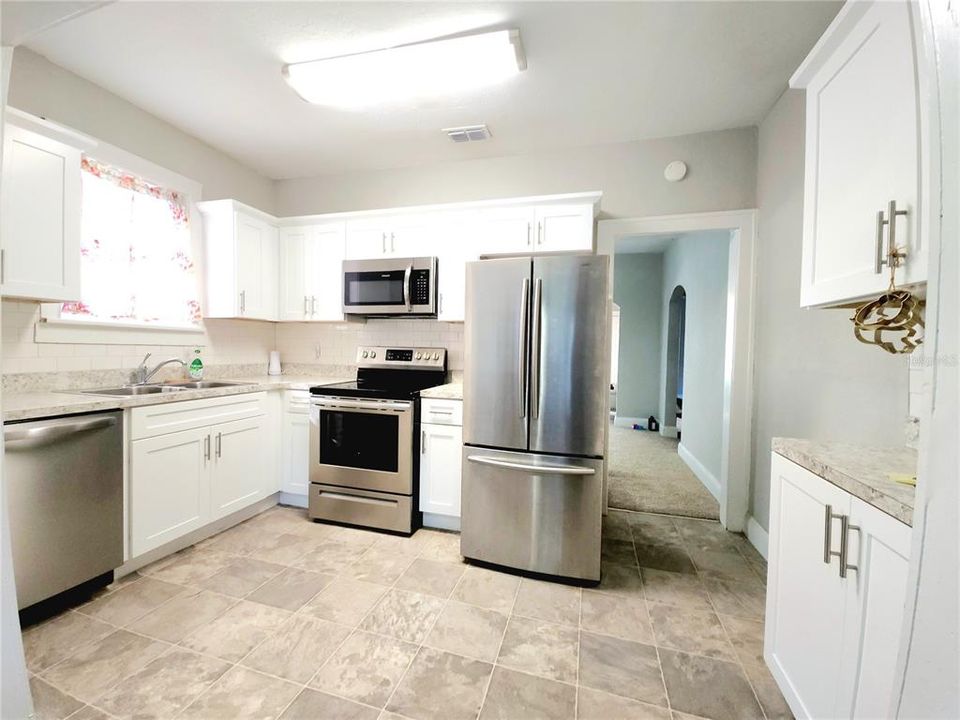 Kitchen with Stainless Steel Appliances