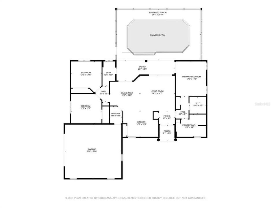 На продажу: $399,000 (3 спален, 2 ванн, 1534 Квадратных фут)