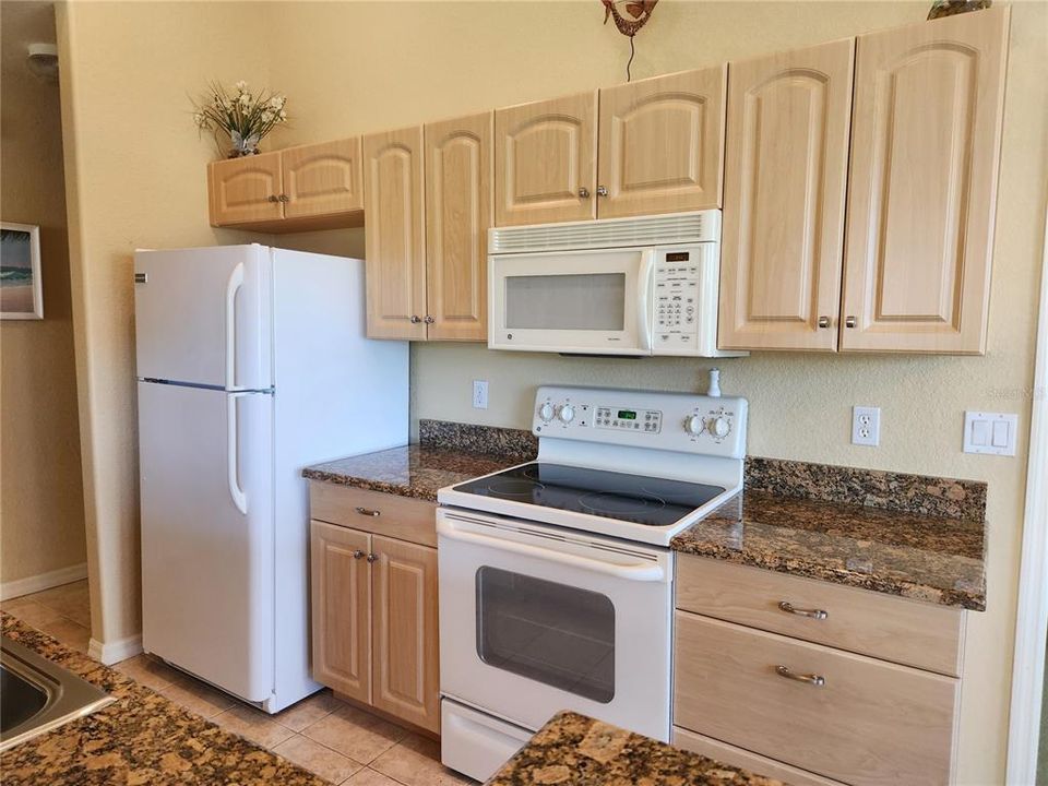 High ceilings and plenty of cupboards!