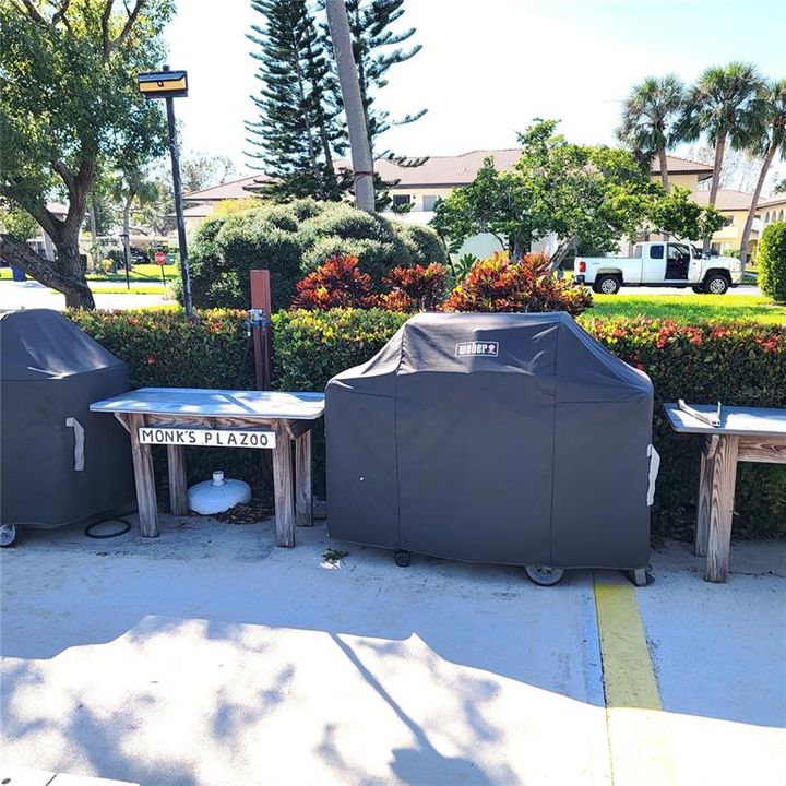 Outside Community Grill Area