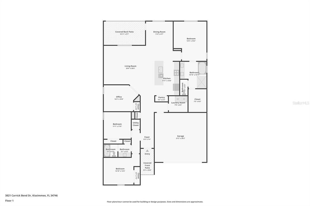 En Venta: $420,000 (4 camas, 2 baños, 2138 Pies cuadrados)