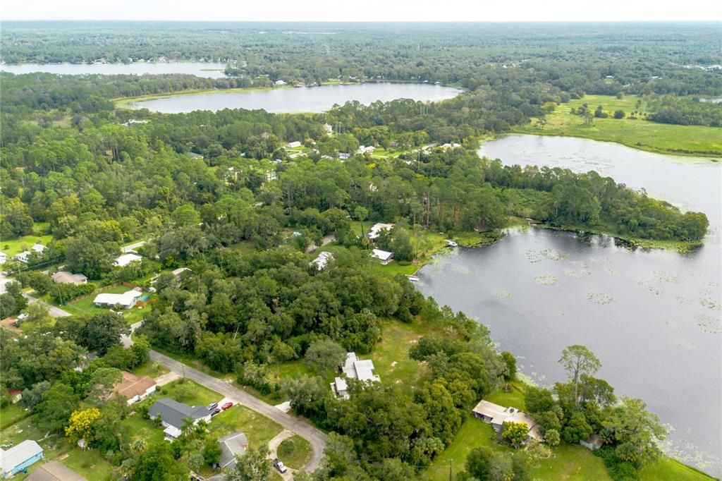 TALMADGE LAKES IN THE BACKGROUND