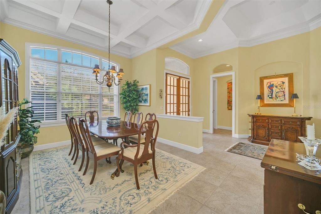 FORMAL DINING, FOYER & ENTRY TO GUEST BEDROOMS