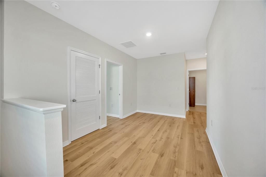 Small loft at the top of the stairs