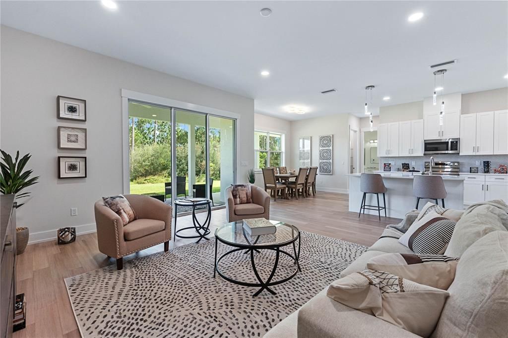 Living Room towards Kitchen/Dining Room