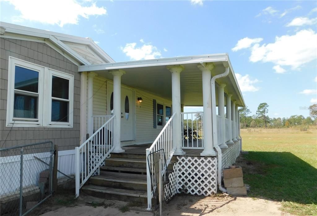 Big Covered Front Porch