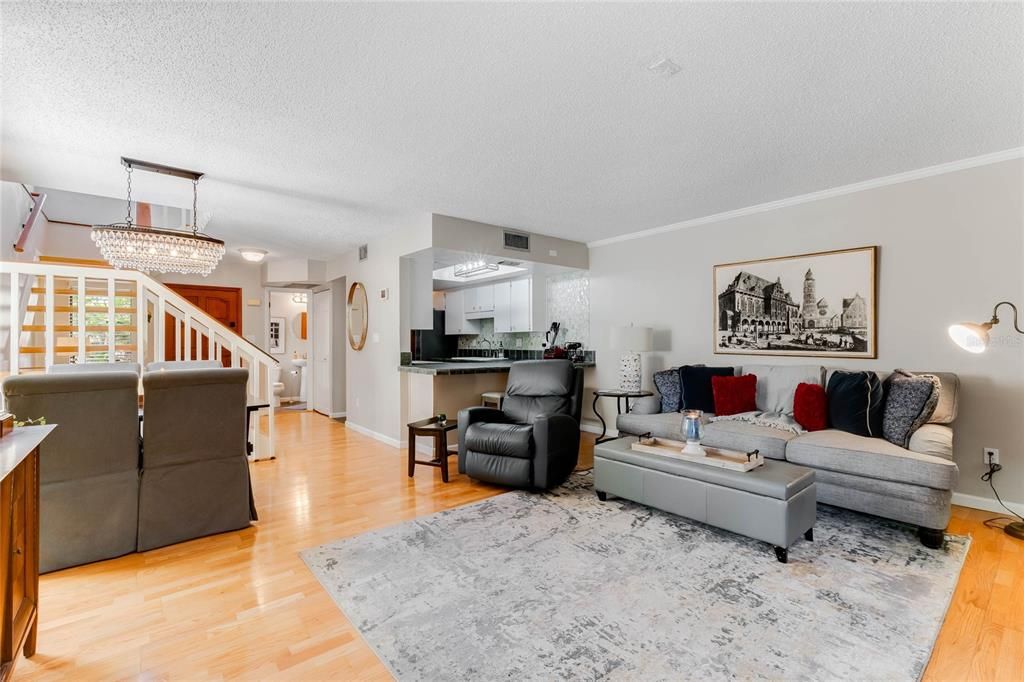 Living Room facing kitchen