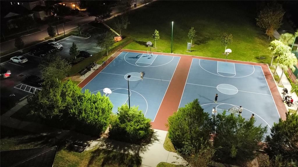 Basketball court