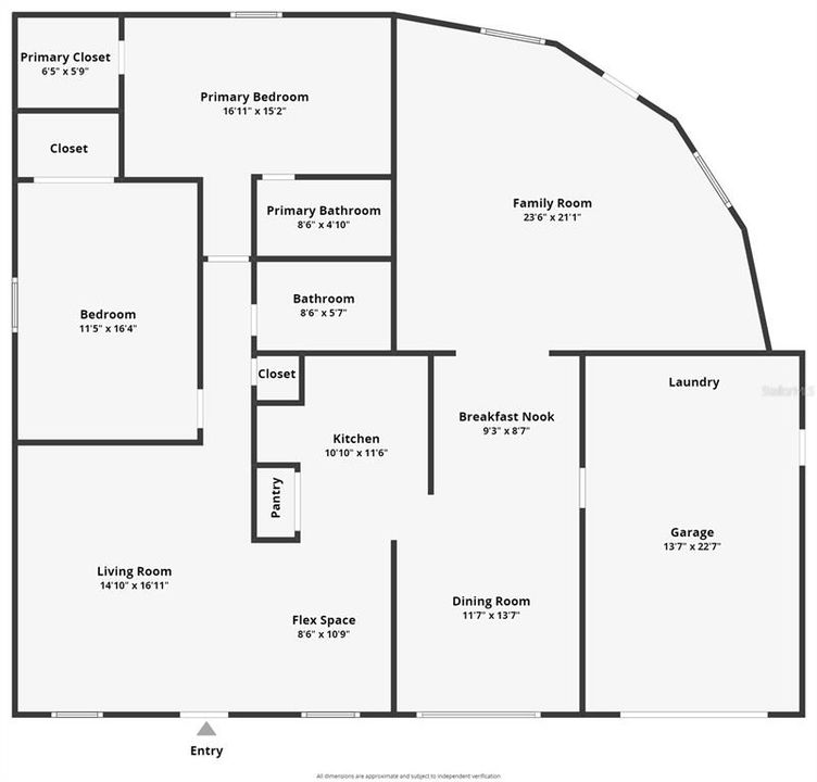 На продажу: $325,000 (2 спален, 2 ванн, 1746 Квадратных фут)