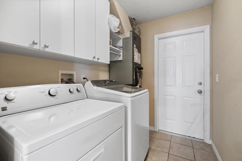 Laundry Room and Garage Entrance