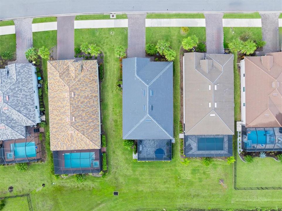 Tiled roof, newer home.