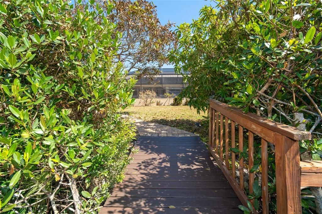 view from the dock