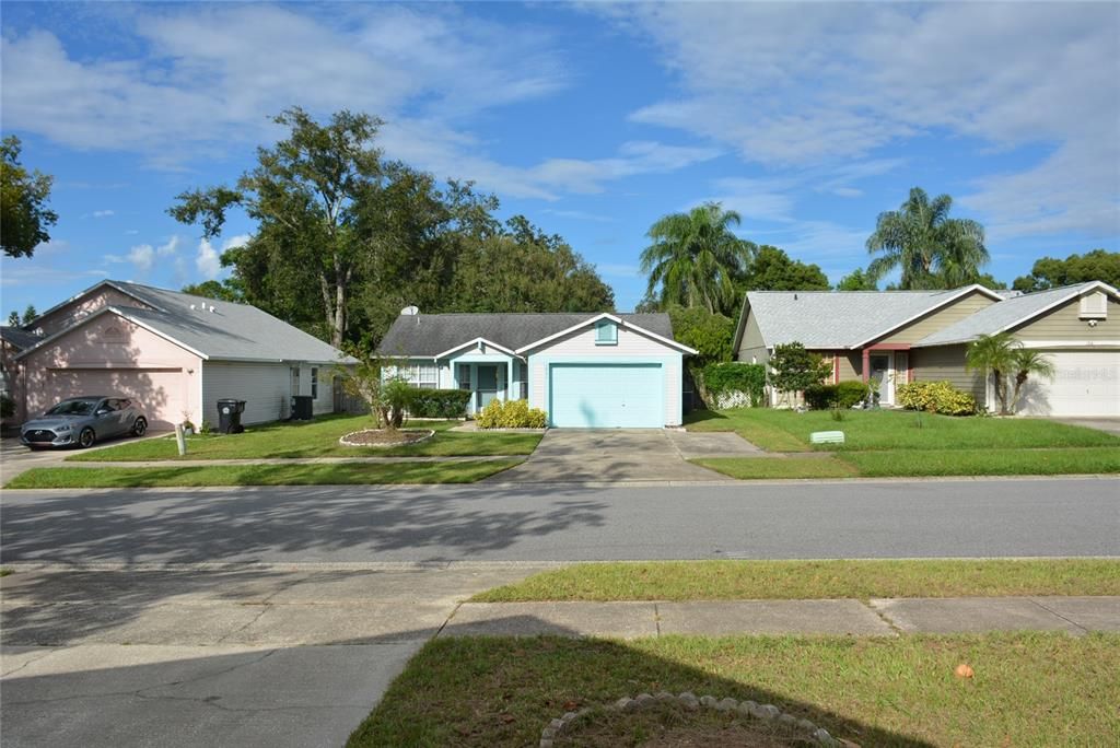 Neighborhood views from the front walk way.