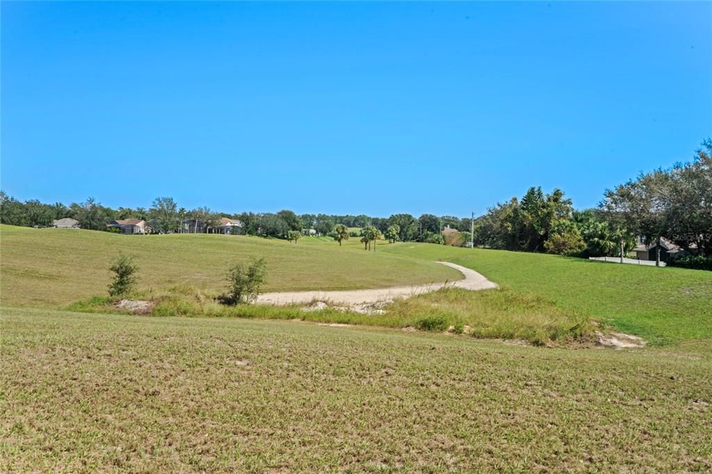 Golf course views